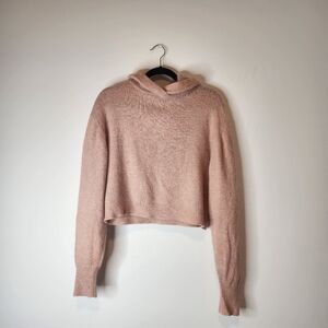 Aritzia Little Moon Wool Blend Sweater Hoodie Size Small